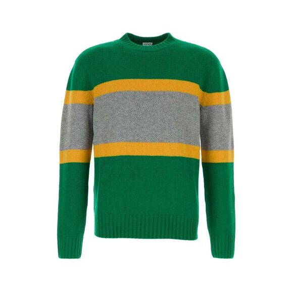 Loewe Men Multicolor Wool Sweater